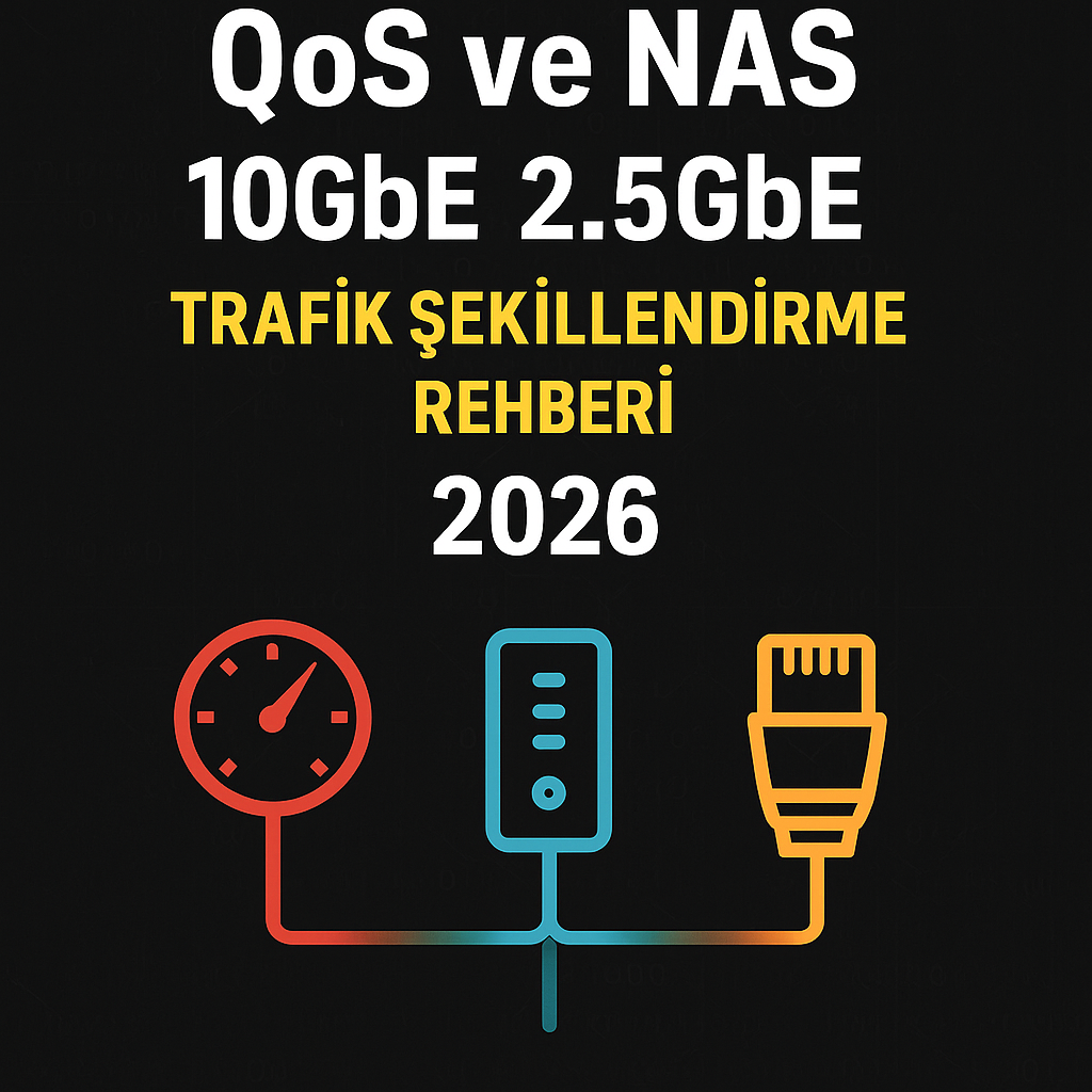 QoS ve NAS 10GbE 2.5GbE trafik şekillendirme rehberi 2026