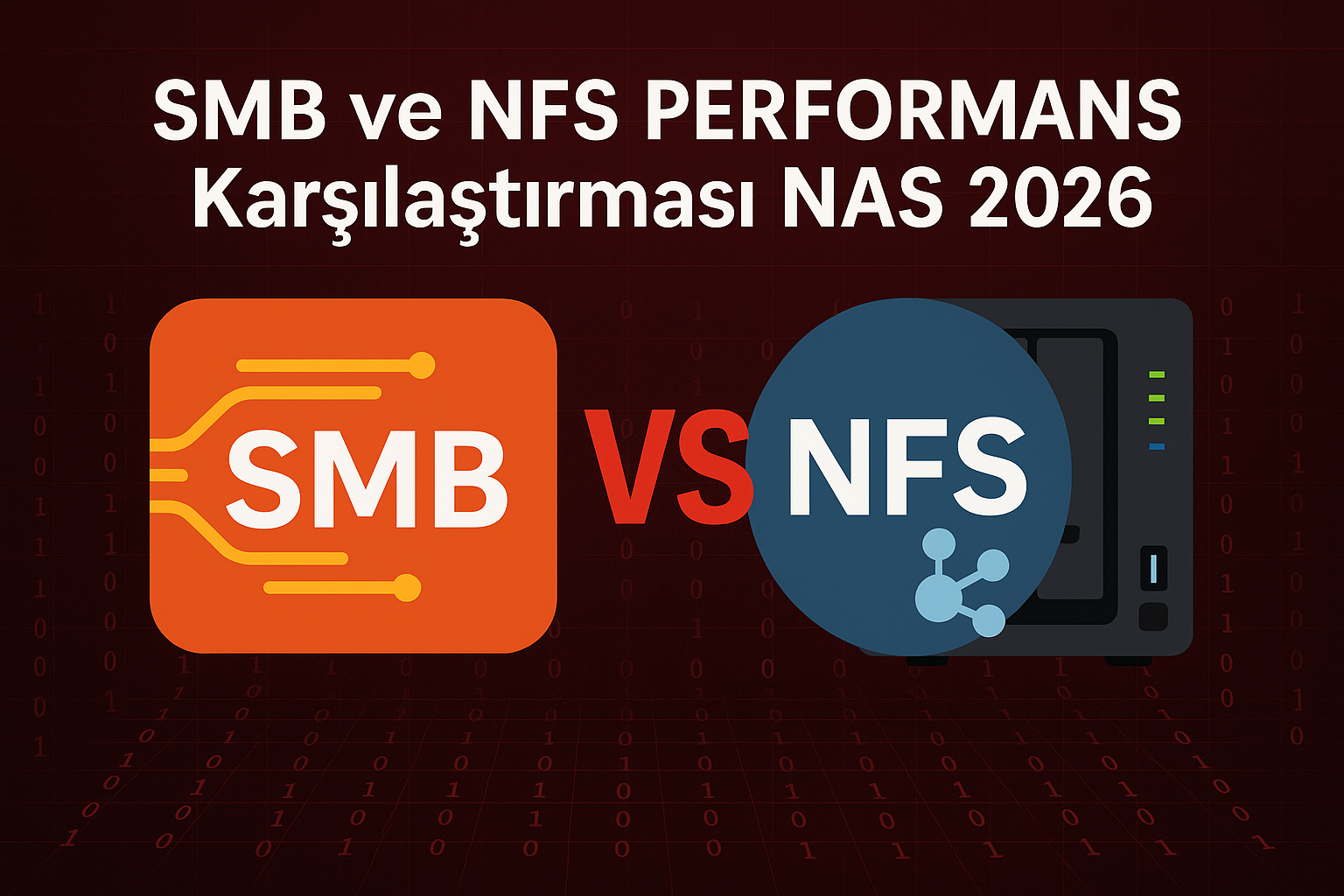 SMB ve NFS performans karşılaştırması NAS 2026
