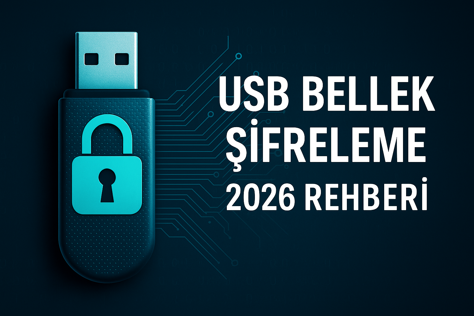 USB bellek şifreleme 2026 rehberi başlık görseli