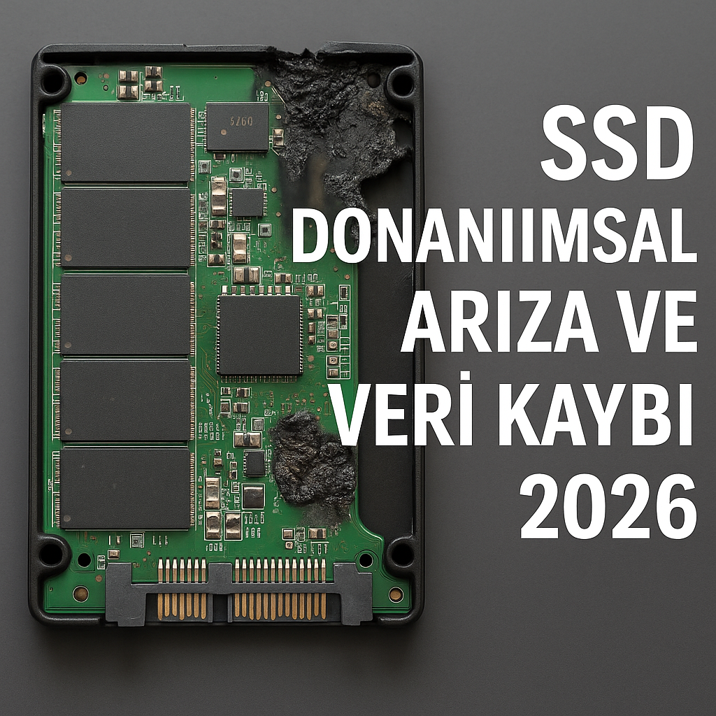 SSD donanımsal arıza ve veri kaybı 2026
