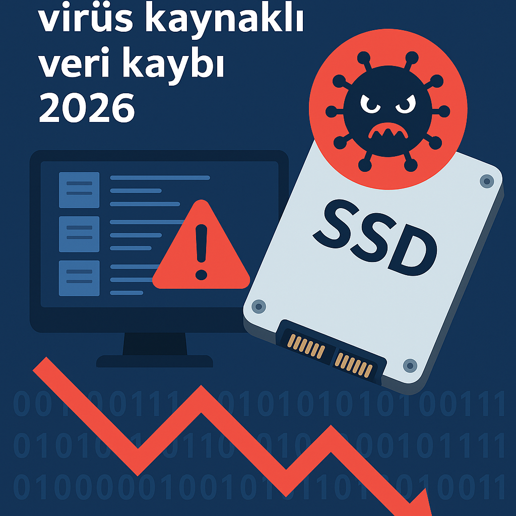 SSD yazılım hatası ve virüs kaynaklı veri kaybı 2026